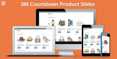SM Countdown Product Slider - Responsive Magento 2 Module