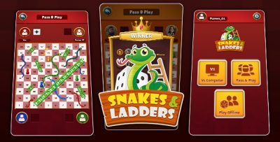 Snake & Ladders Online Multiplayer - Android Game Source Code (Libgdx)