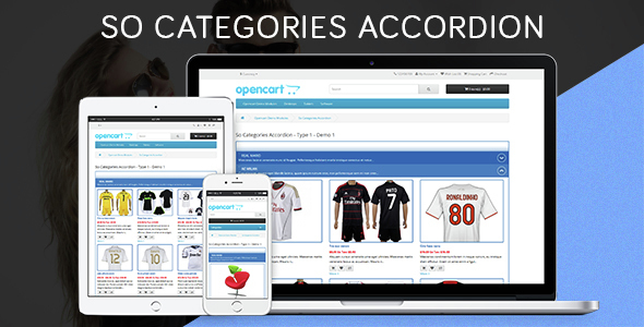 So Categories Accordion - Responsive OpenCart 2.x Module So Categories Accordion - Responsive OpenCart 2.x Module