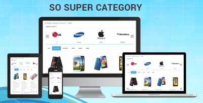 So Super Category - Responsive OpenCart 3 & 2.x Module