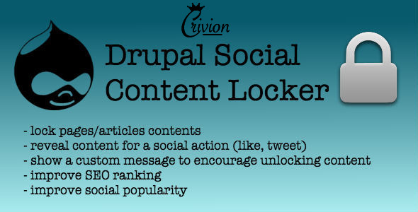 Social Content Locker for Drupal Social Content Locker for Drupal