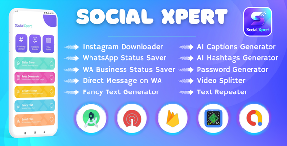 Social Xpert - Status Saver, Reels Downloader & AI Tools Social Xpert - Status Saver, Reels Downloader & AI Tools