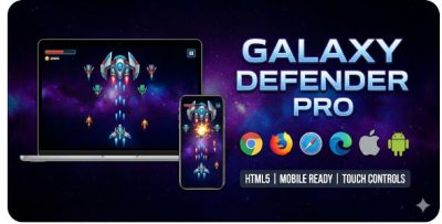 Space Shooter - HTML5 - AdMob Ready