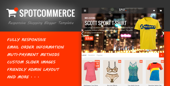 SpotCommerce - Blogger Shopping Template SpotCommerce - Blogger Shopping Template