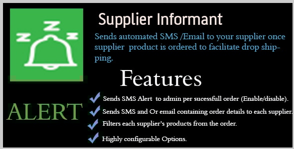 Supplier Informant Supplier Informant