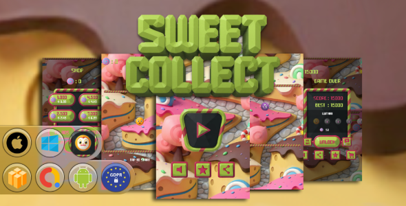 Sweet Collect Game Template Sweet Collect Game Template
