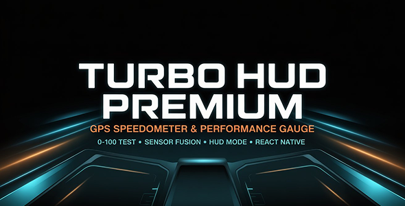 Turbo HUD Premium - GPS Speedometer, 0-100 Performance & Neon Dashboard Turbo HUD Premium - GPS Speedometer, 0-100 Performance & Neon Dashboard