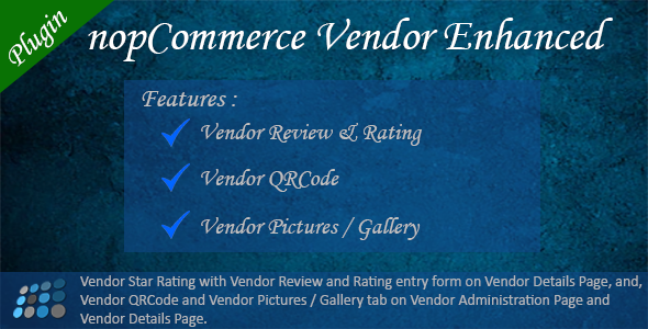 Vendor Enhanced nopCommerce Plugin Vendor Enhanced nopCommerce Plugin