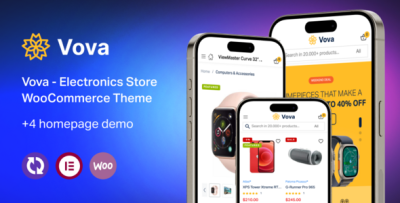 Vova - Electronics Store WooCommerce WordPress Theme