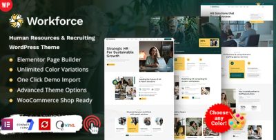 Workforce - Human Resources & Recruiting WordPress Theme