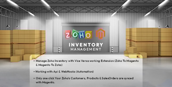 Zoho Inventory and Magento 2 Connector Zoho Inventory and Magento 2 Connector
