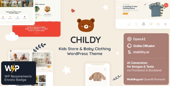 Childy — Kids Store & Baby Clothing WordPress Theme Childy — Kids Store & Baby Clothing WordPress Theme