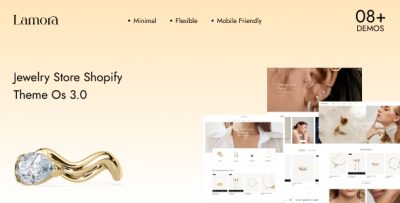 Lamora – Jewelry Shopify Theme OS 3.0 (Theme Block)