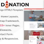 Blood Donation - Activism & Campaign HTML5 Template