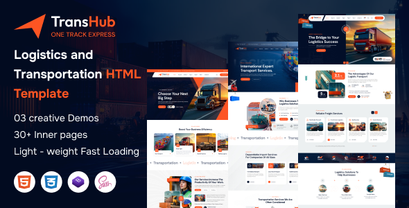 TransHub - Transport & Logistics HTML Template TransHub - Transport & Logistics HTML Template