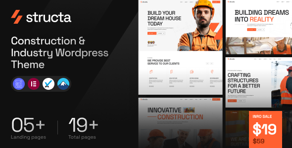 Structa – Construction & Industry WordPress Theme Structa – Construction & Industry WordPress Theme