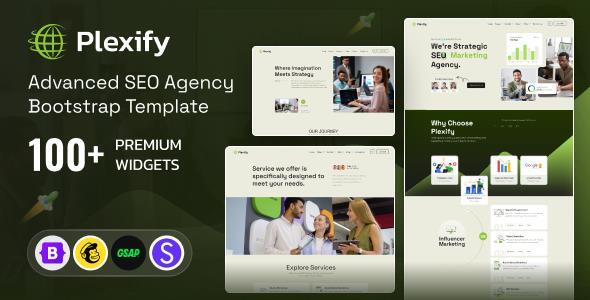 Plexify - Advance SEO Agency Bootstrap Template Plexify - Advance SEO Agency Bootstrap Template
