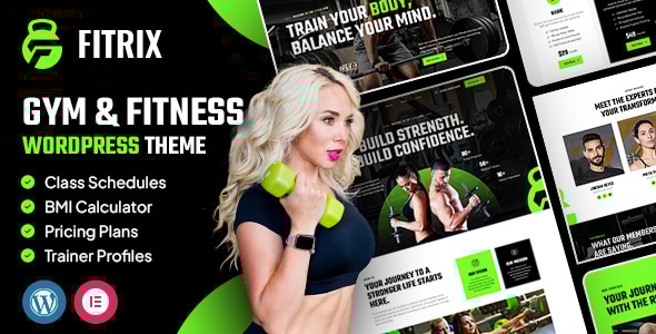 Fitrix | GYM & Fitness WordPress Theme Fitrix | GYM & Fitness WordPress Theme