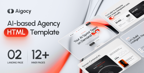 Aigocy - AI Agency & Technology HTML Template Aigocy - AI Agency & Technology HTML Template