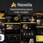 Nexella - Digital Marketing Agency HTML Template
