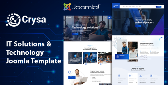 Crysa - IT Solutions & Technology Joomla Template Crysa - IT Solutions & Technology Joomla Template