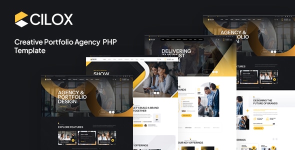 Cilox - Creative Portfolio Agency PHP Template Cilox - Creative Portfolio Agency PHP Template