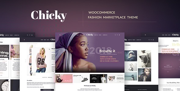 Chicky - WordPress Fashion Marketplace Theme Chicky - WordPress Fashion Marketplace Theme