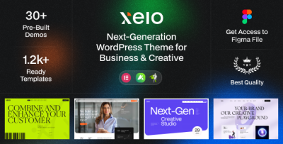 Xelo | All-in-One Creative & Business WordPress Theme