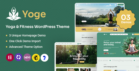 Yoge - Fitness and Yoga WordPress Theme Yoge - Fitness and Yoga WordPress Theme
