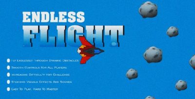 ENDLESS FLIGHT 2D  | A Endless Game For Android | Source Code