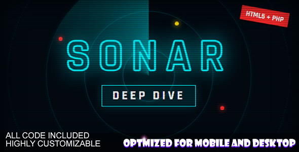 SONAR Deep Dive (GAME) html5 SONAR Deep Dive (GAME) html5