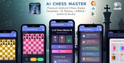 AI Professional Chess Game Template - AI, AdMob, GDPR, Full Source