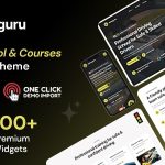 Autoguru - Driving School & Courses WordPress Theme