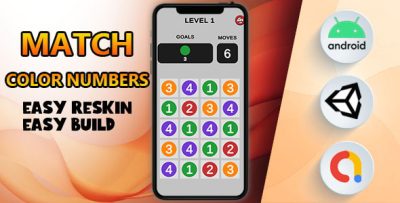Match Color Numbers - (Unity - Admob - Game)
