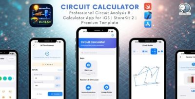 Circuit Calculator - Professional Circuit Analysis & Calculator App for iOS | StoreKit 2 | Premium