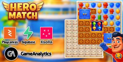 Hero Match - HTML5 Game + Level Editor | Playcanvas