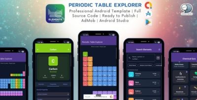 Periodic Table Explorer - Complete Periodic Table app with quiz, search, and AdMob monetization.