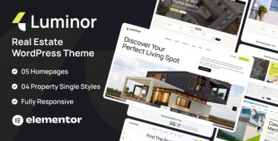 Luminor - Real Estate WordPress Theme