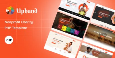 Uphand - Nonprofit Charity PHP Template