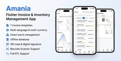 Amania - The Ultimate Flutter Invoice & Inventory Manager