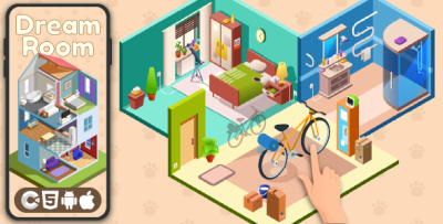 Dreamroom - HTML5 Game, Construct 3