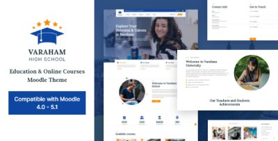 Varaham - Education & Online Courses Moodle Theme