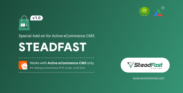 Active eCommerce CMS | SteadFast Courier Add-on Active eCommerce CMS | SteadFast Courier Add-on