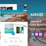 Aero - Drone and UAV Business WordPress Landing Page