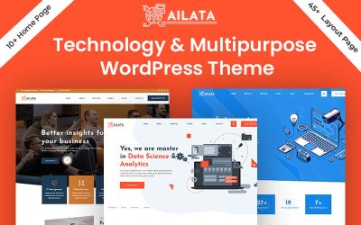 Ailata - Data Science, Artificial Intelligence & IT Solution  WordPress Theme
