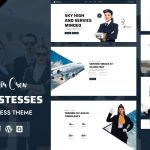 Air Crew - Professional Air Hostess & Airline Staff WordPress Elementor Theme