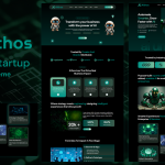 Aithos – AI & Machine Learning Startup WordPress Theme