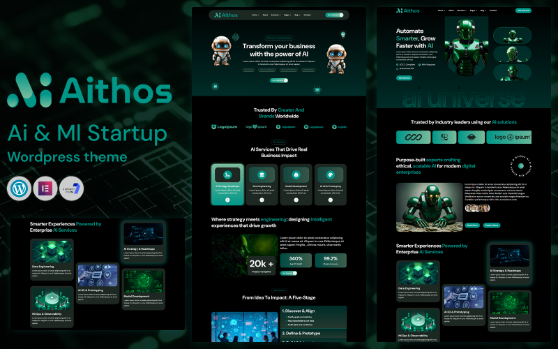 Aithos – AI & Machine Learning Startup WordPress Theme Aithos – AI & Machine Learning Startup WordPress Theme
