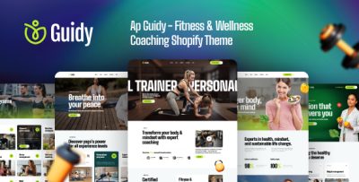 Ap Guidy - Fitness & Wellness Coaching Shopify Theme