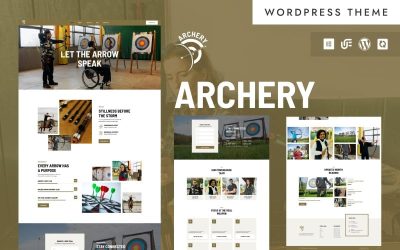 Archery - Traditional Archery & Outdoor Sports WordPress Elementor Theme